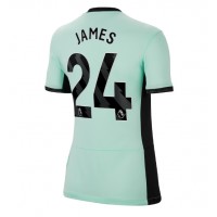 Camisa de time de futebol Chelsea Reece James #24 Replicas 3º Equipamento Feminina 2023-24 Manga Curta